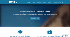 Desktop Screenshot of pci-software.de